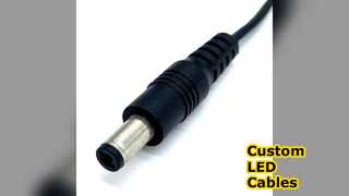 Cabos DC personalizados para luzes LED