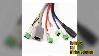 Adaptador de chicote de fios automotivo Fiação elétrica de carro