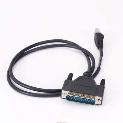 Conector macho para impressora RJ45 15 pin D SUB cabo de extensão