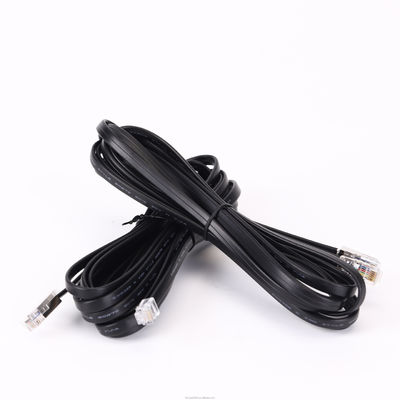 Cat 5e Cabos LAN Ethernet planos Cat 6 RJ45 6 Condutores