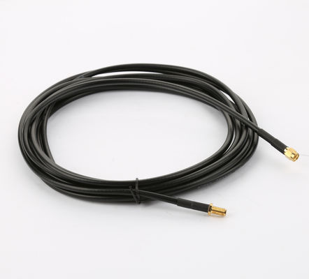 Cabos coaxial RF de baixa perda de 200 mm SMA de homem para mulher