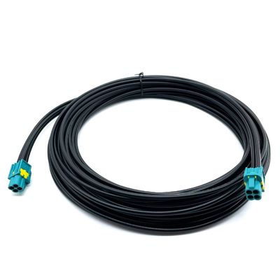 4P Homem para Homem Mini Fakra Cable 50ohm Código Z Pigtail Fakra Jack Feminino para Fakra Z Homem Plug Cable RG316