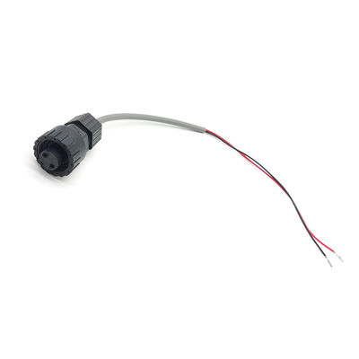 2P 3P 4P 6P 8P M8 M12 M16 Conector Cabo elétrico exterior à prova d'água 2 pin 200 mm