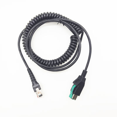 6A Carregamento rápido 12V 24V PoweredUSB cabo RJ50 Um macho para cabo