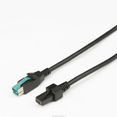 Eletrodoméstico 0.5-5M 24V 12V para cabo USB 2X4P cabo de impressora USB