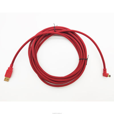 USB 2.0 USB um macho para o ângulo direito Micro USB cabo cabo de carregamento rápido