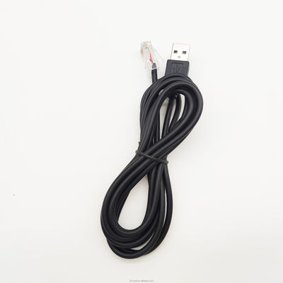 USB A Male para RJ12 Carregamento Rápido Cabos USB 2.0 para impressora de equipamentos POS