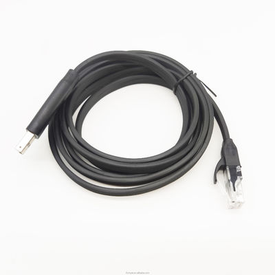 8 pin 6A Cable USB de carregamento rápido USB A para RJ45 PVC Nylon TPE