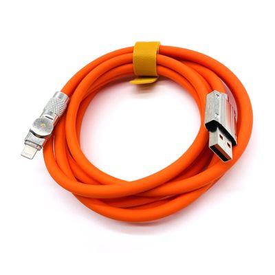Tipo A macho para iluminação cabos USB para telefone celular cabo de carregamento rápido