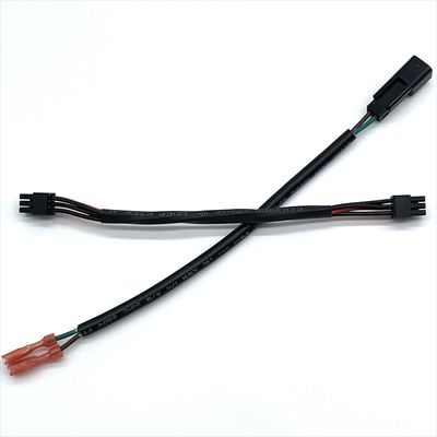 Conjunto de arnês de fio de comprimento personalizado Delphi Connector Arnês de fio elétrico