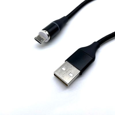 3 em 1 cabo USB magnético tipo C USB A MICRO para vários dispositivos