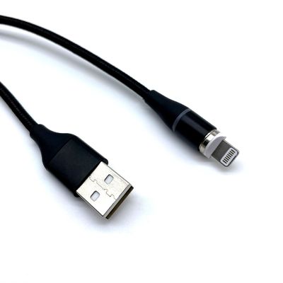 Cable USB magnético de carregamento rápido 3 em 1 com blindagem de trança e casaco TPE