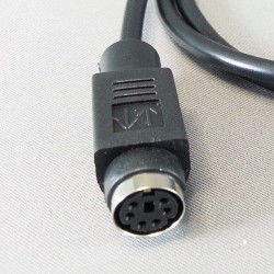 Cable de extensão DIN Mini de 4 pines masculino e feminino para equipamentos de áudio e vídeo